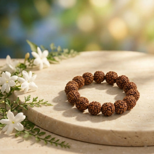 Maha Lakshmi Siddh 7 Mukhi Rudraksha Bracelet