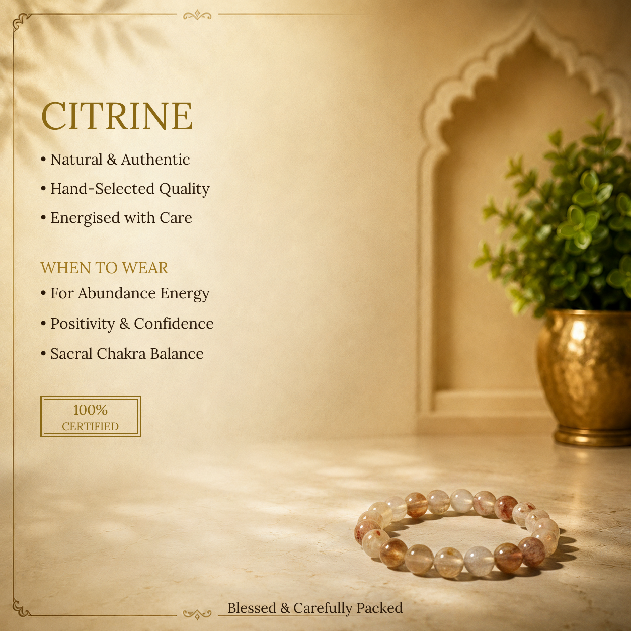 Citrine Bracelet - image 2