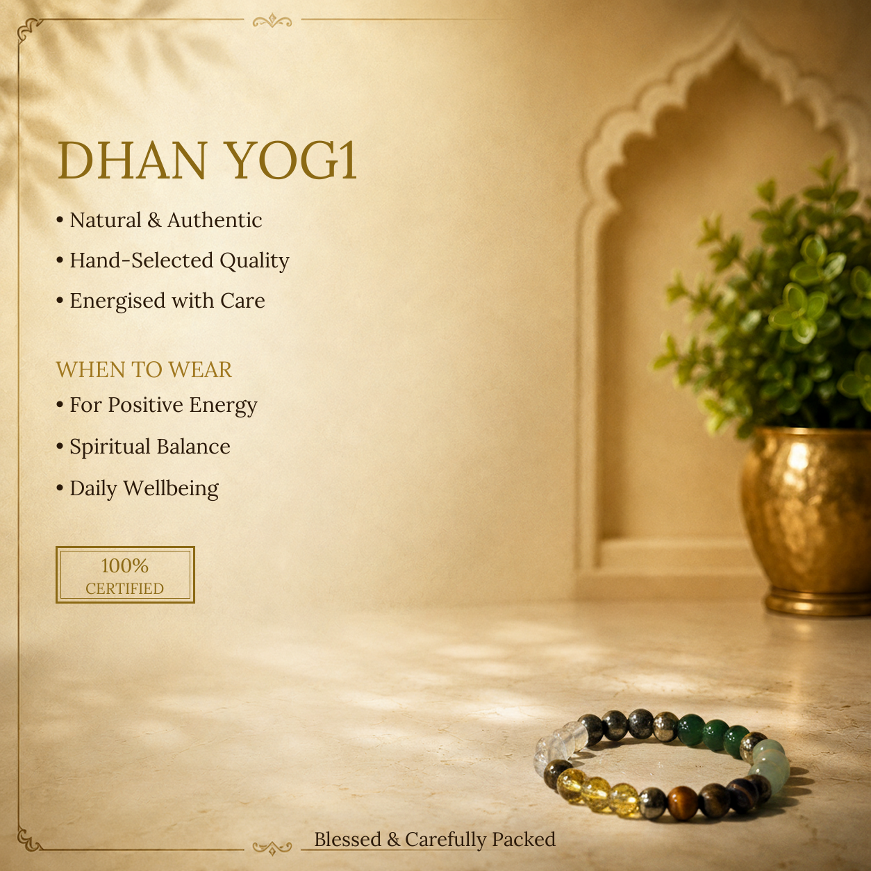Dhanyog Bracelet - image 4