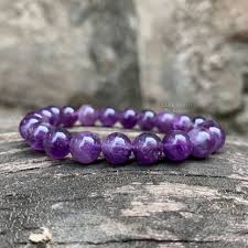 Amethyst Bracelet β Peace, Protection & Spiritual Awakening π