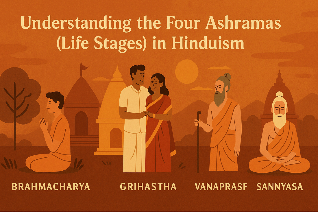 Understanding the Four Ashramas (Life Stages) in Hinduism