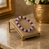 Rose Quartz & Amethyst Bracelet