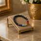 Seven Chakra Lava Bracelet