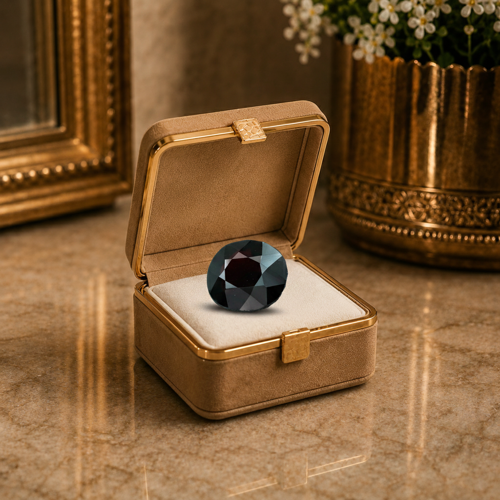 Garnet gemstone 3 ratti - view 2