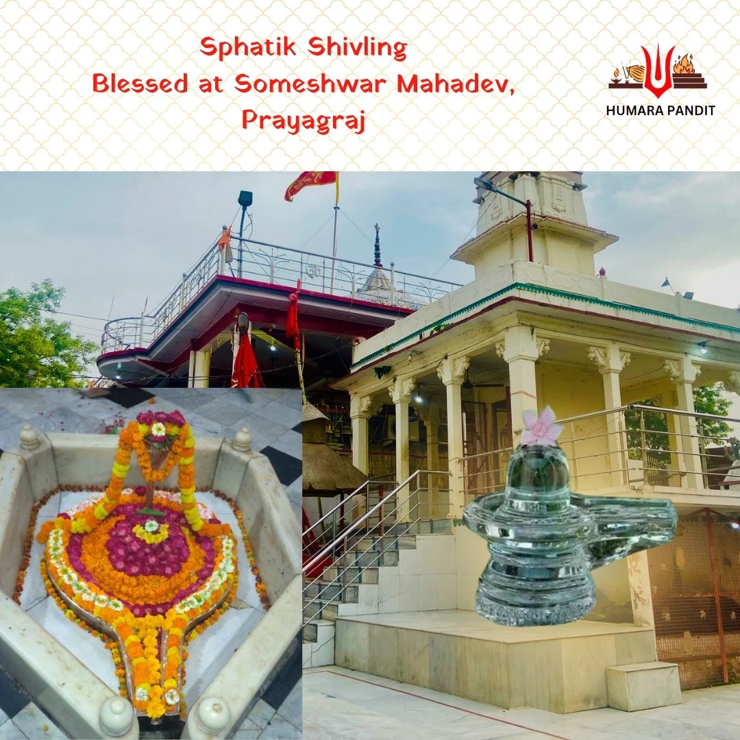 🛕Someshwar Mahadev Shivling – Blessed at Temple