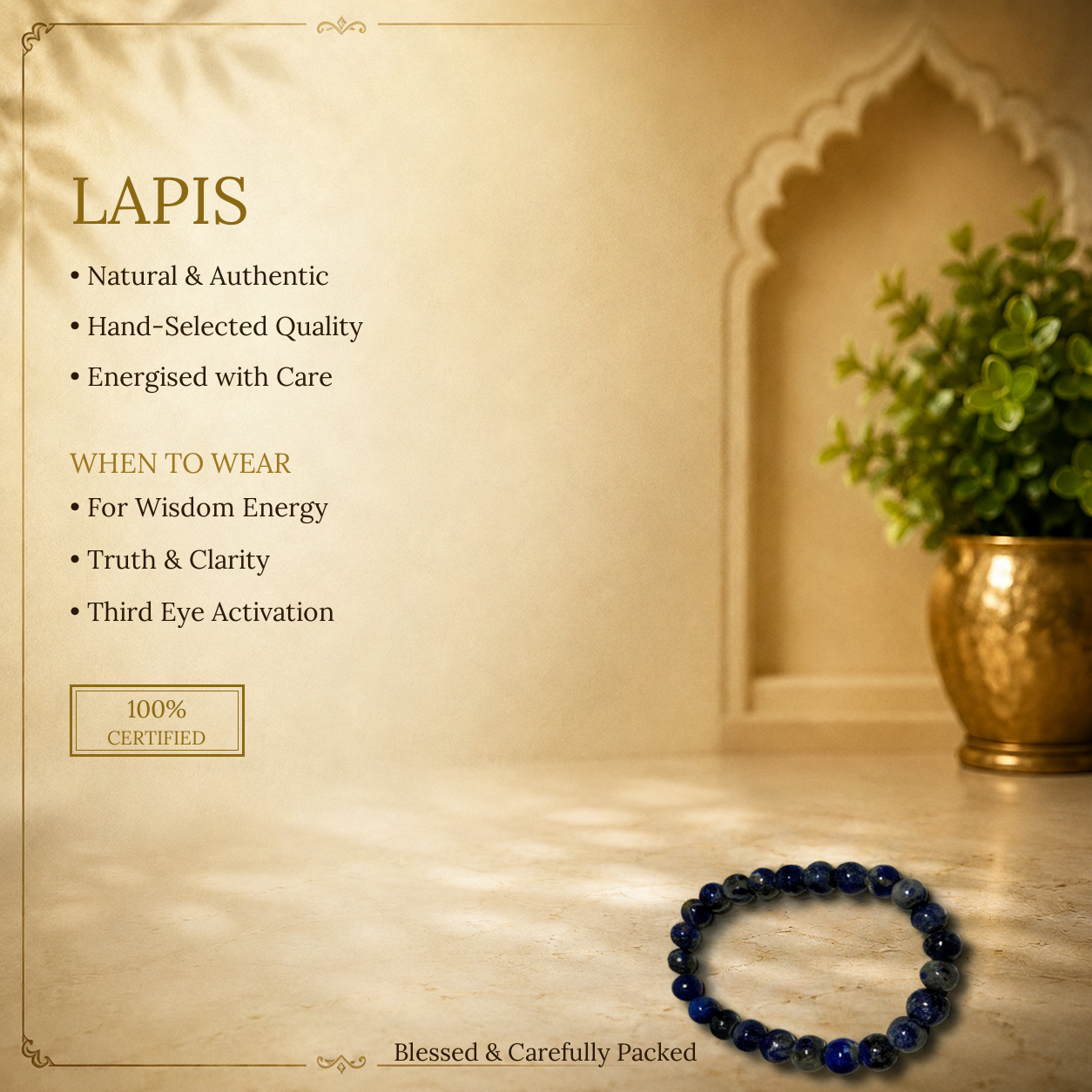 Lapis Bracelet - image 2