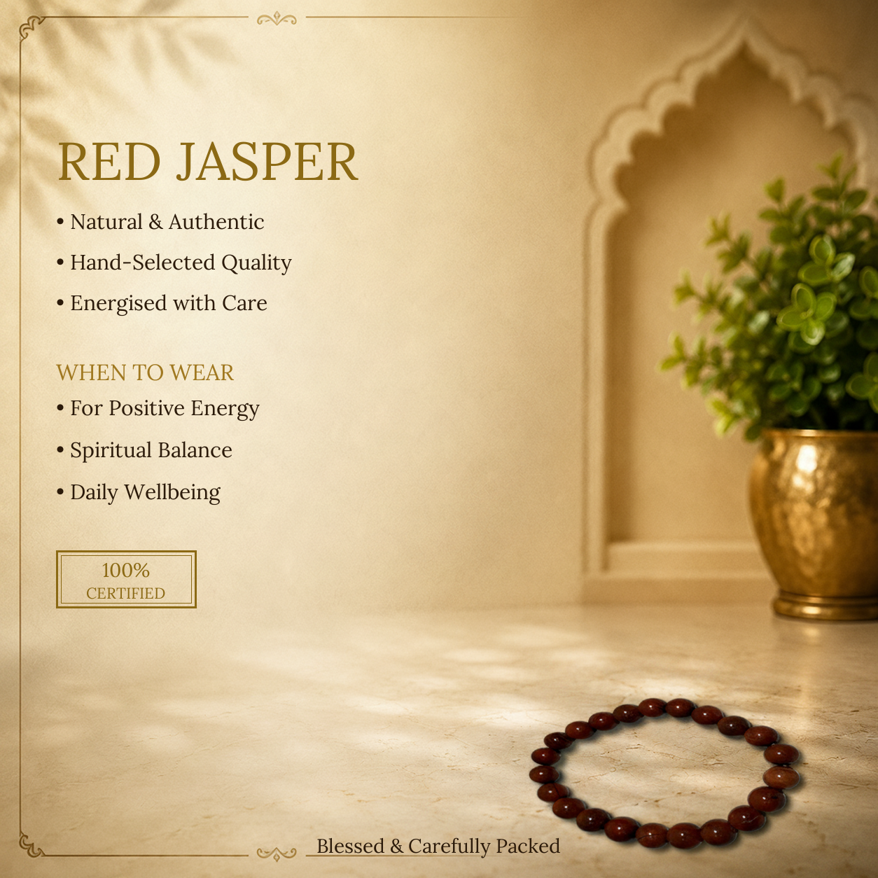 Red Jasper Bracelet - image 2