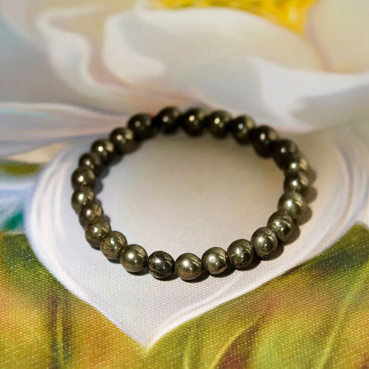 Pyrite Bracelet – Power. Protection. Prosperity. ⚡